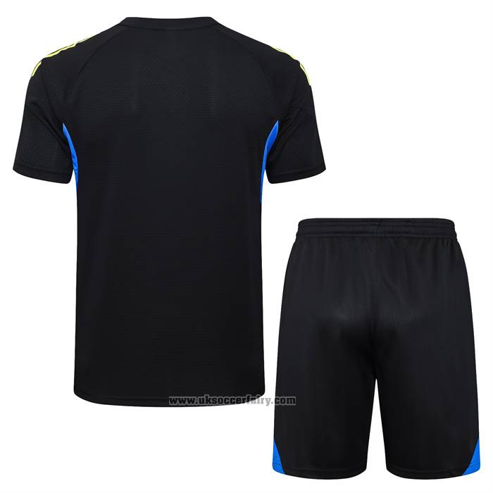 Tracksuit Manchester United Short Sleeve 2025-2026 Black - Shorts